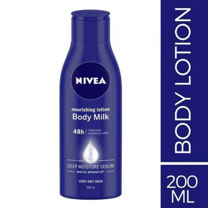 NIVEA  Nourishing Body Milk Lotion For Very Dry Skin, 200ml