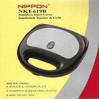 Nippon Sandwich Toaster NKT 619 B