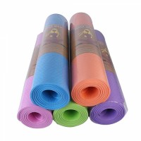 Yoga and Exercise Mat- 6 Feet x 2 Feet - Grey Multicolor 6 mm Yoga Mat (Washable) ইয়োগা এবং এক্সারসাইজ মাদুর
