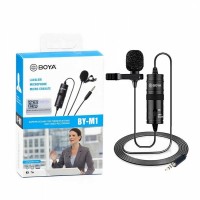 Boya M1 Professional & Official Microphone For Online Clear Sound Recording By Smartphone, DSLR & Any Device.