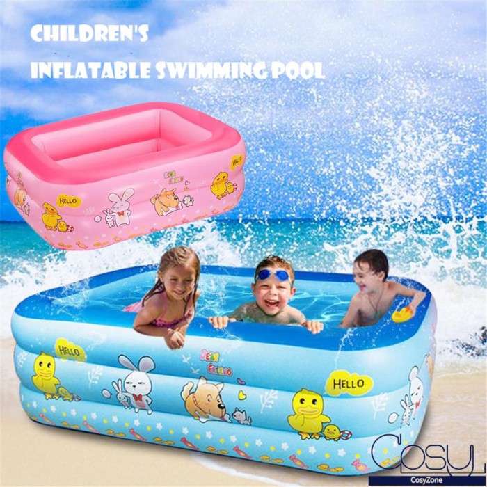 PASLWSSY Inflatable Swimming Pool Double Bath Three-Layer Thickened Adult Insulation Pool Baby Bath Special System is Not Afraid of Pressure,15010555cm 