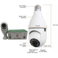 Tuya 2.0MP Wi-Fi Panoramic Bulb Camera
