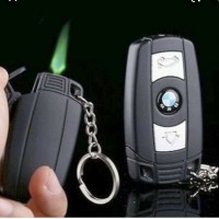BMW Car Key Ring Style Jet Gas Lighter-Black