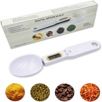 Digital Spoon Scale, Digital Kitchen Scales 500g/0.1g Kitchen Measuring Spoon Food Scale Digital Multi-Function with Accurate LCD Display for Dispensing