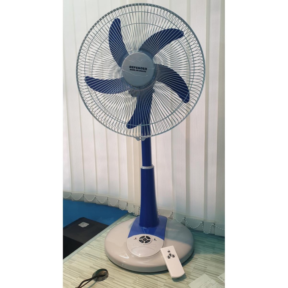 Defender Rechargable Fan With Long Stand