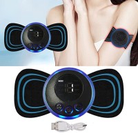 Wireless Mini Massager, Rechargeable Shoulder and Neck Massager Pain Relief Neck Massager Muscle Massage Machine for Muscles, Back, Tendonitis, Deep Tissue Back Massager for Pain Relief