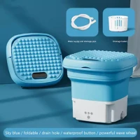 new design 8L foldable washing machines and drying smart washing machines washing machines