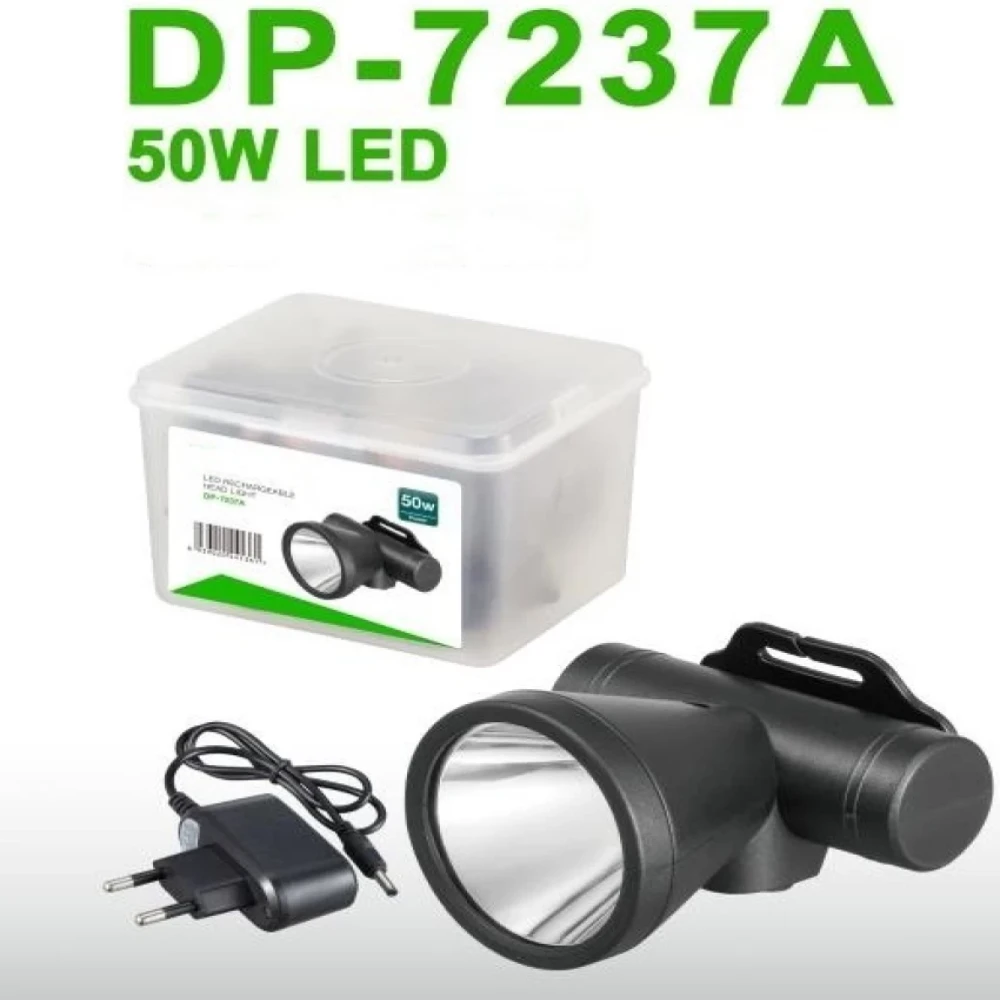 Rechargeable Yage Dual Mode  Double Bulb, Head Light Camping Light, Cycling Light, Fishing Light