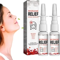 Migraine Relief Nasal Inhaler for Headaches & Tension Relief 30ml Nose care (১টা কিনলে ১টা ফ্রি)