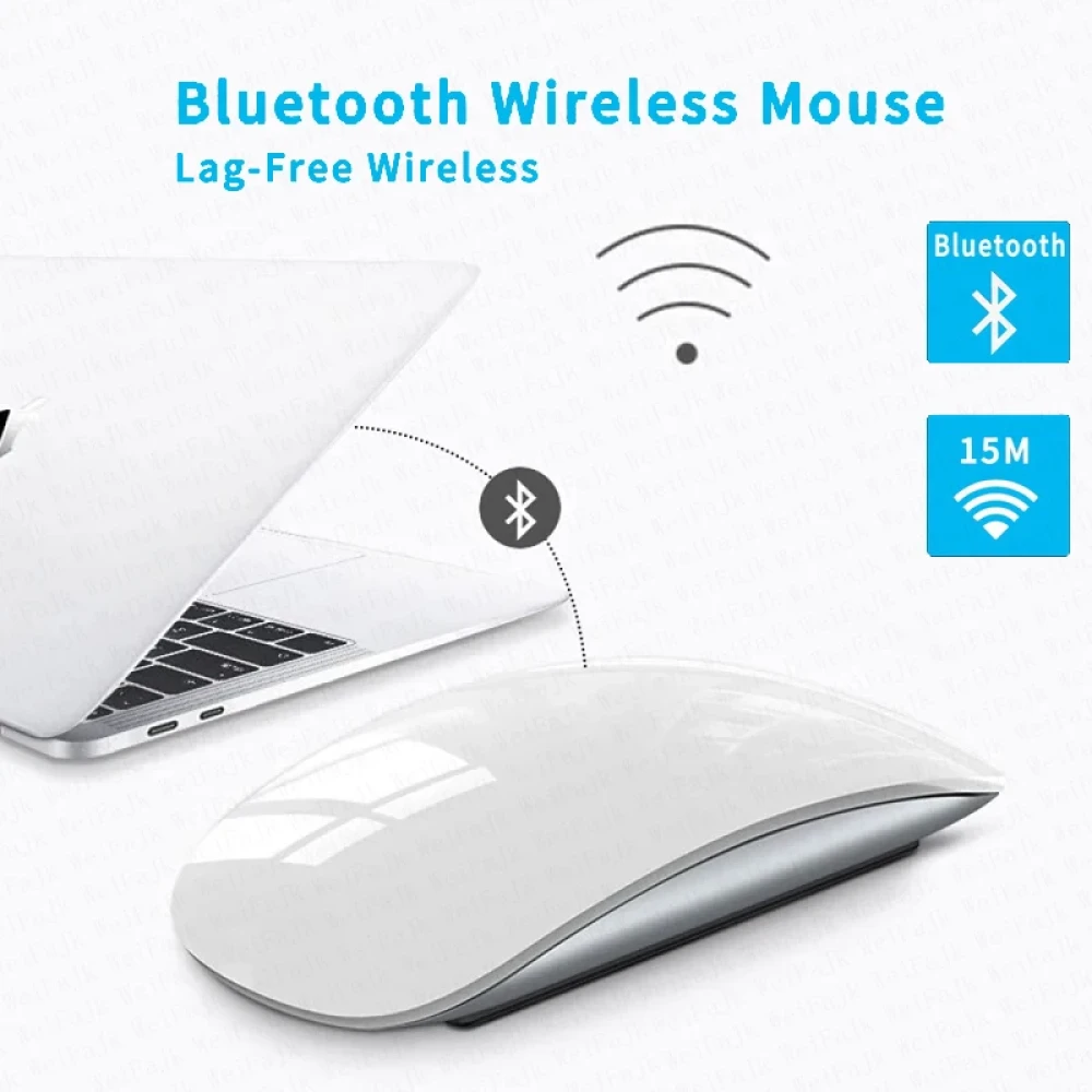 Multi-Touch Magic Mouse 2.4GHz Mice For Windows Mac OS White/Black For Laptop/Game/Desktop