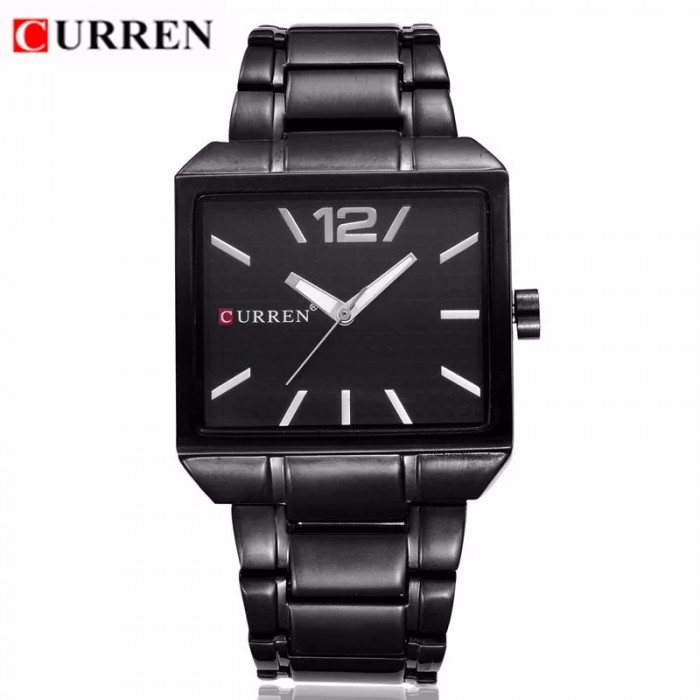CURREN 8132 Men New Fashion Sports Watches, Quartz Analog Man Business Quality All Steel Watch 3 ATM Waterproof