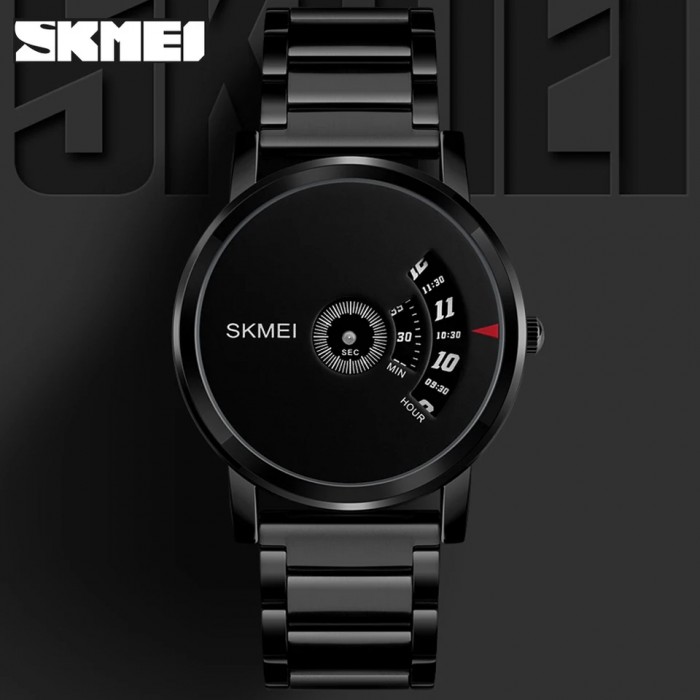 SKMEI 1260 Men’s Quartz Watch Waterproof Full Steel Wristwatch Male Clock